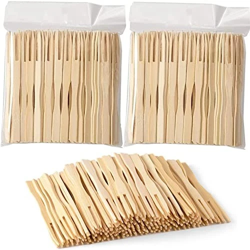 Bulk Bamboo Chip Fruit Fork
